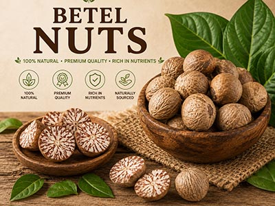 Betel nuts areca nut